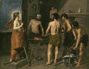 Apollo in the Forge of Vulcan, Diego Velazquez